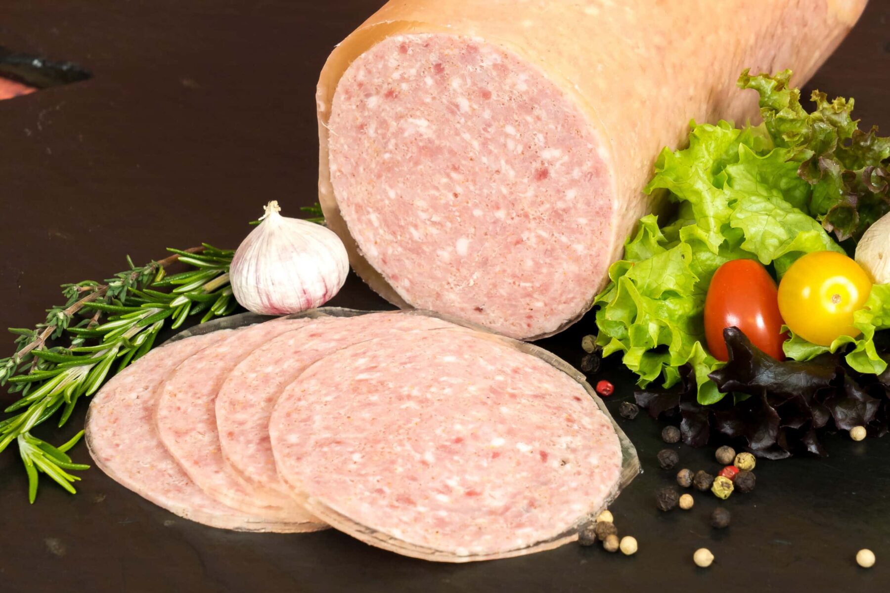 Bauernfrühstück mit Geleerand