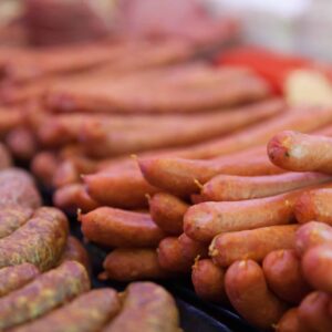 Geräucherte Bratwurst